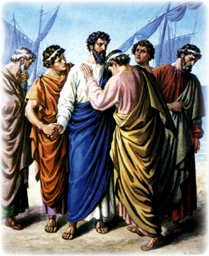232 Proschanie Pavla s presviterami Efesskoy tserkvi